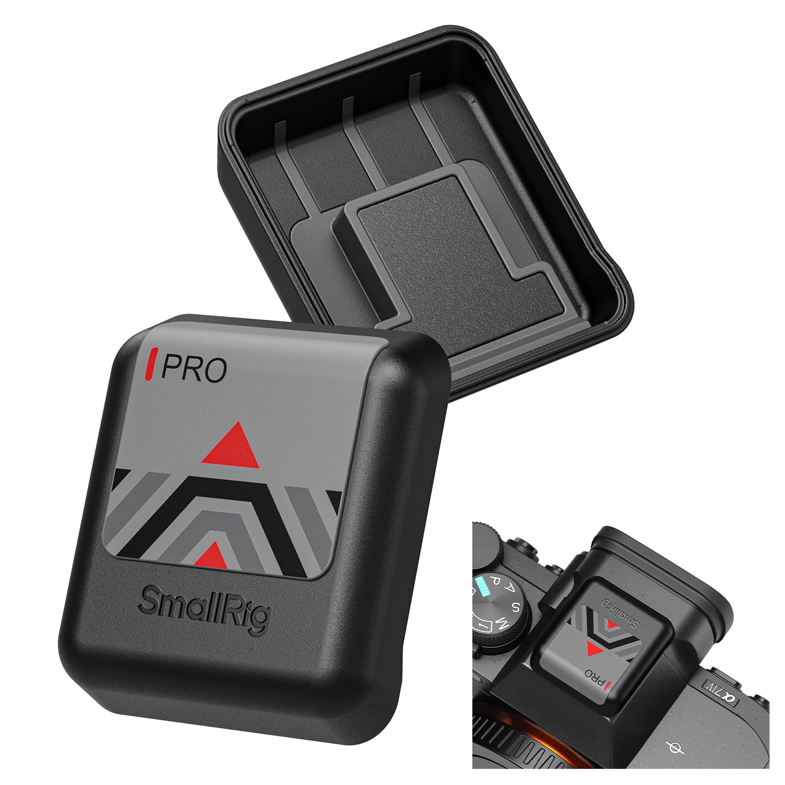 SMALLRIG Confezione da 2 Coperture per Slitta a Contatto Caldo, Tappo Protettivo per Sony A9 III / A7 IV / A7 V / A7S III / A7R IV, Nero - 549