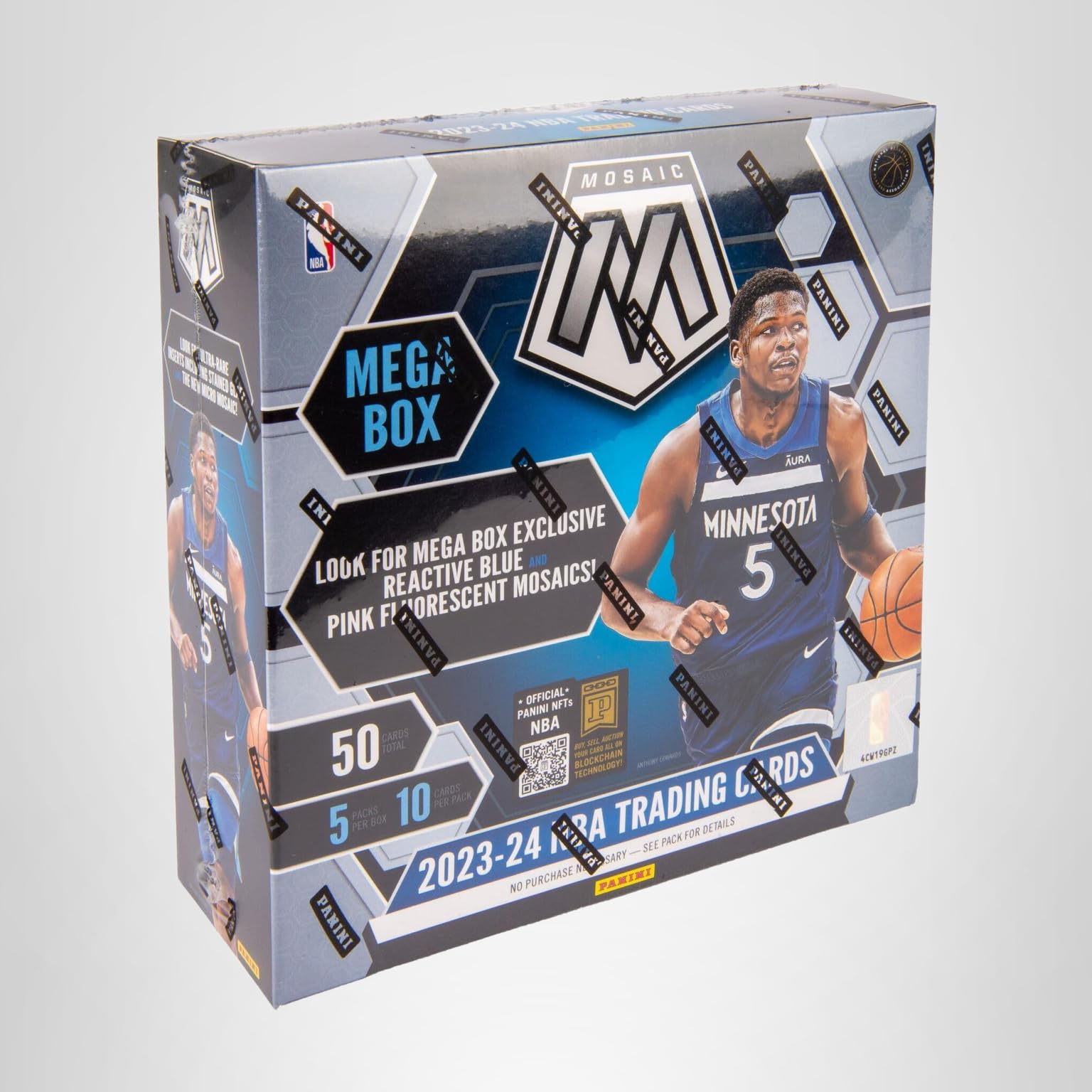 2023-24 Panini Mosaic Basketball Trading Cards Mega Box : Sports & Outdoors