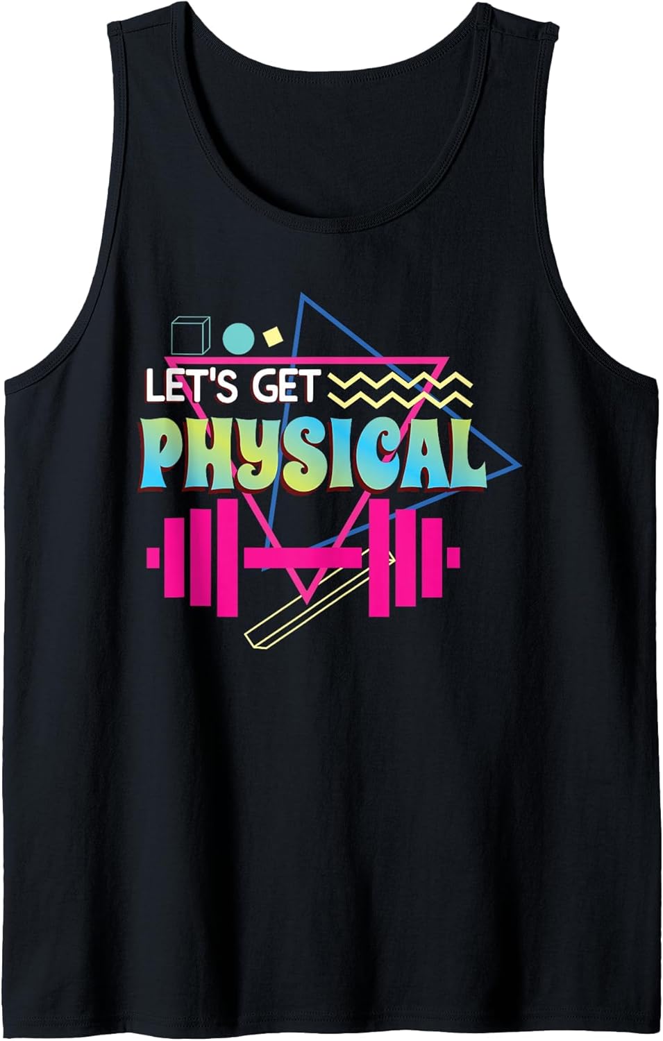 Lets get Physical | Totally Rad 90s Style Workout Gym Retro Tank Top