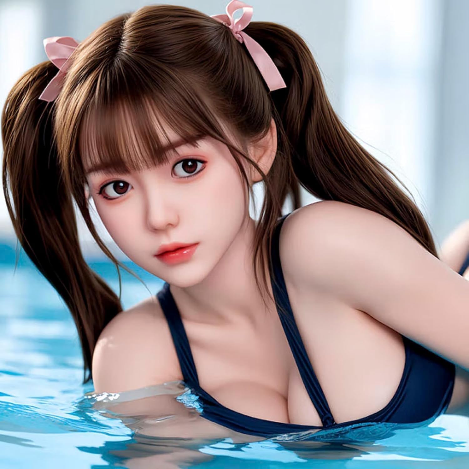 Sex Dolls Realistic TPE Female Torso Love Doll with an Automatic Opening, Full Size Sex Doll for Men, 5.35FT Electric Sex Doll Adult Toy, Life Size Sex Doll with Jelly Breasts and Shaking Butt