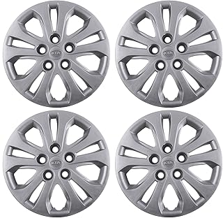 Full Rim Cover Set, 15in Aerodynamic 4 Pcs Lightweight - Cerrato - Silver