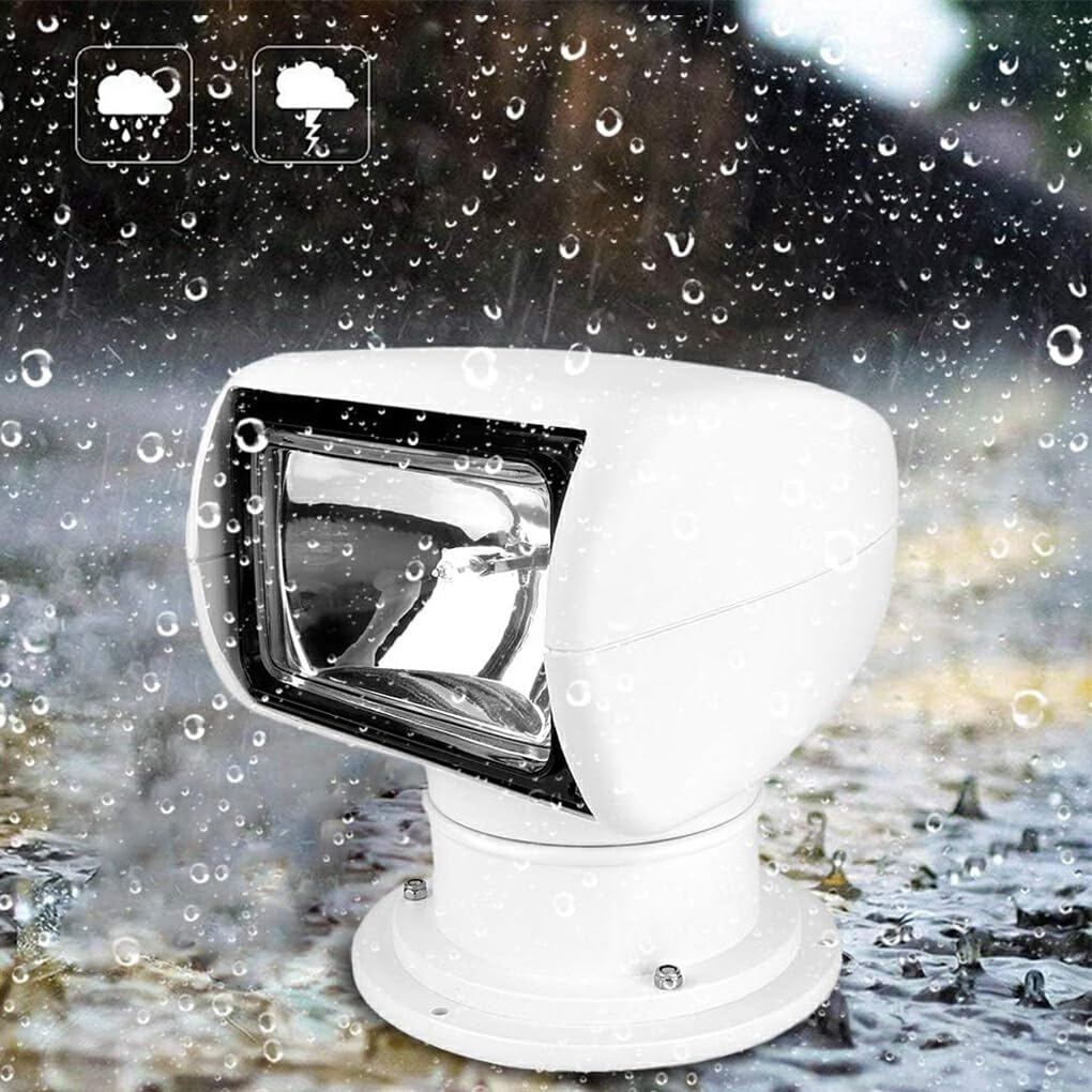 Projecteur de télécommande de bateau 12V projecteur Led projecteur de bateau marin pour Yacht camion voiture Marine lumineux étanche