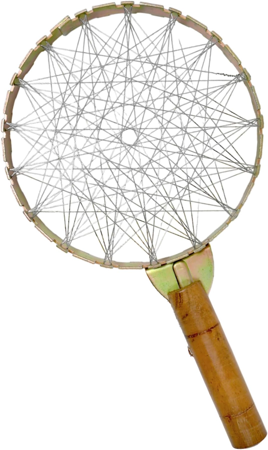 Chotta Tandoor Lpg Gas Saver Jali|Mini Tandoor, Tandoor Channi, Grill Jalli, Barbeque Net, Gas Tandoor Grill With Wooden Handle, A Must For Every Home-Pack Of 1 (Made In India), Free Standing