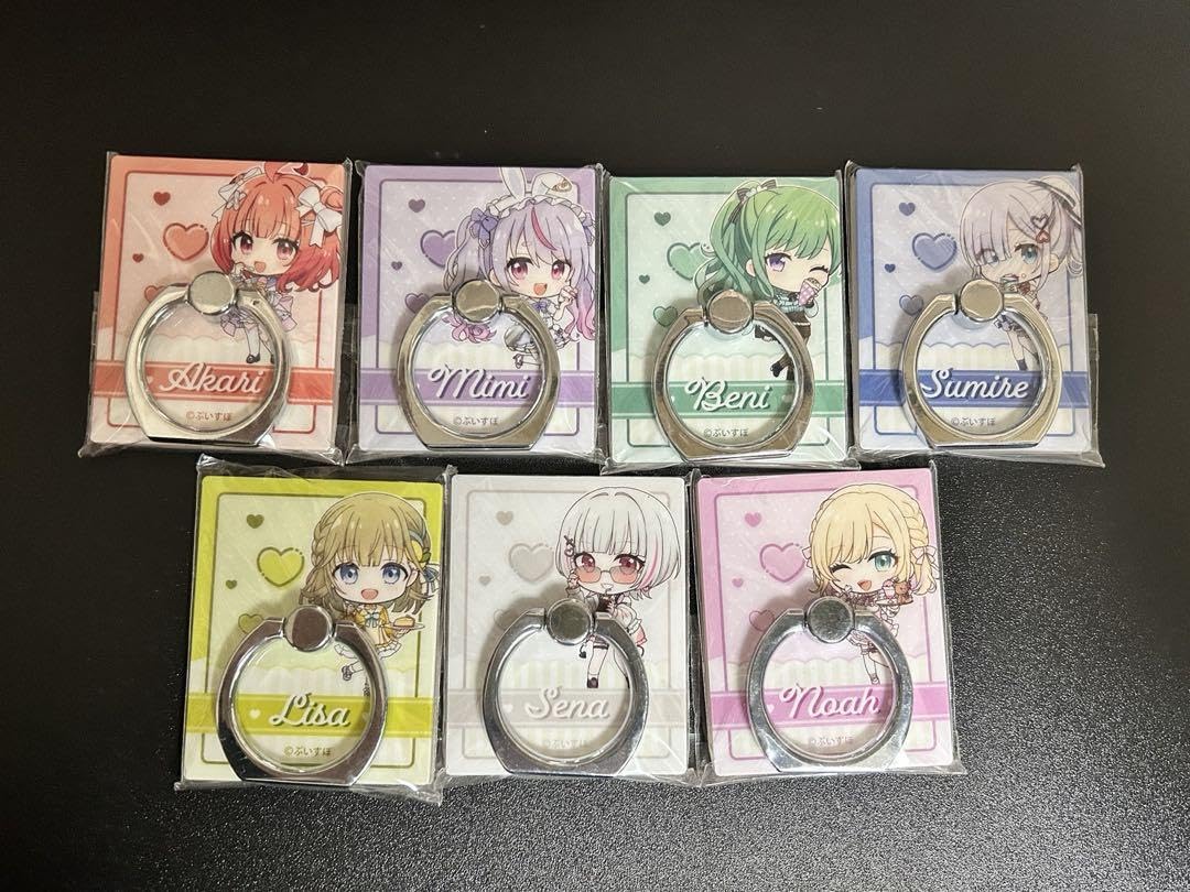 ぶいすぽっ！ GIGO限定スマホリングvol.1〜3 コンプ ぶいすぽっ！ GIGO限定スマホリングvol.1〜3 コンプ GiGO限定 ぶいす