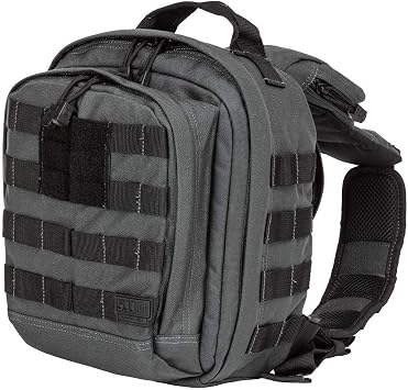 5.11 Tactical Rush MOAB 6 Sling Pack Messenger Bag, Water-Resistant, Customizable Sling Bag, Style 56963