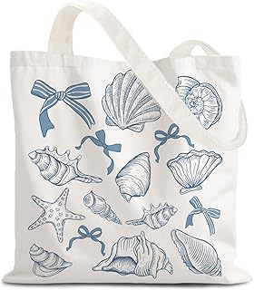 FBB Ocaen Beachy Ocean Sea Fish Reusable Grocery Shopping Bag