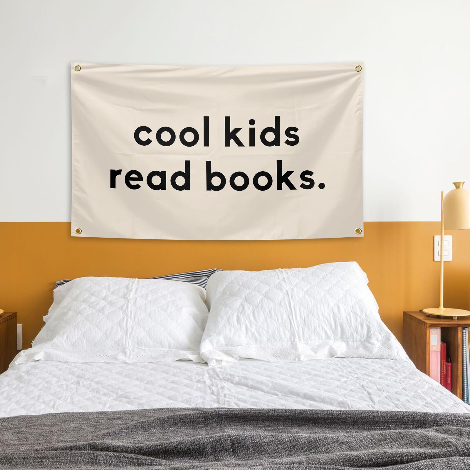 Cool Kids Read Books Wall Hanging Tapestry 3x5 Ft Funny Tapestry for Kids Classroom School Reading Corner Wall Decor - Image 6