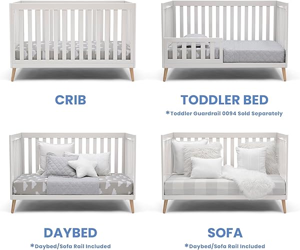 Delta Children Essex 4-in-1 Convertible Crib 4