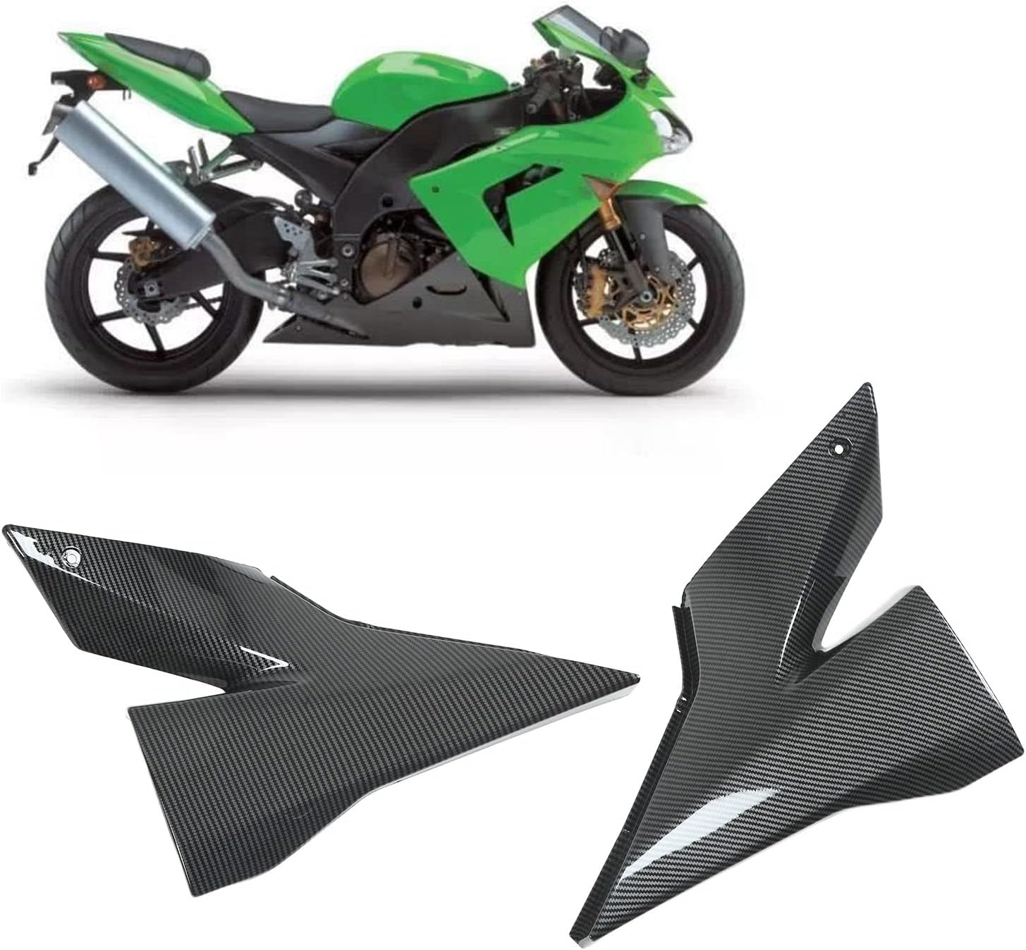 Ninja ZX-10R タンクカバー タイプR – A-TECH Online Shop 10R 2004