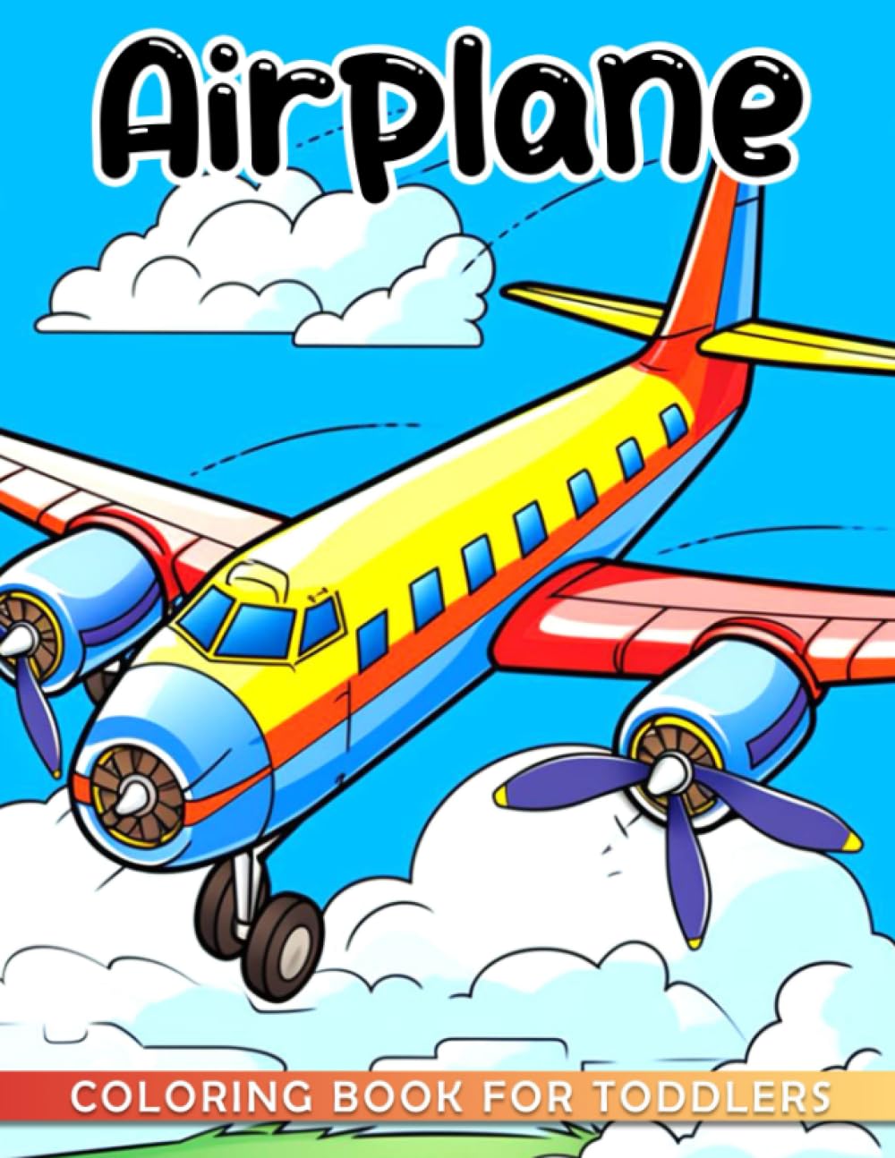 Airplane Coloring Book for Toddlers: Self Care Coloring Pages With Relaxing Zentangle Illustrations For Teens Girls And Adults To Color And Have Fun