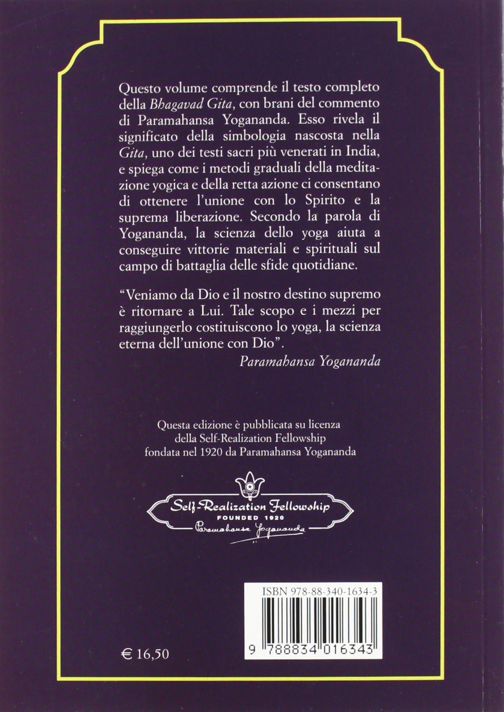 Lo yoga della Bhagavad Gita