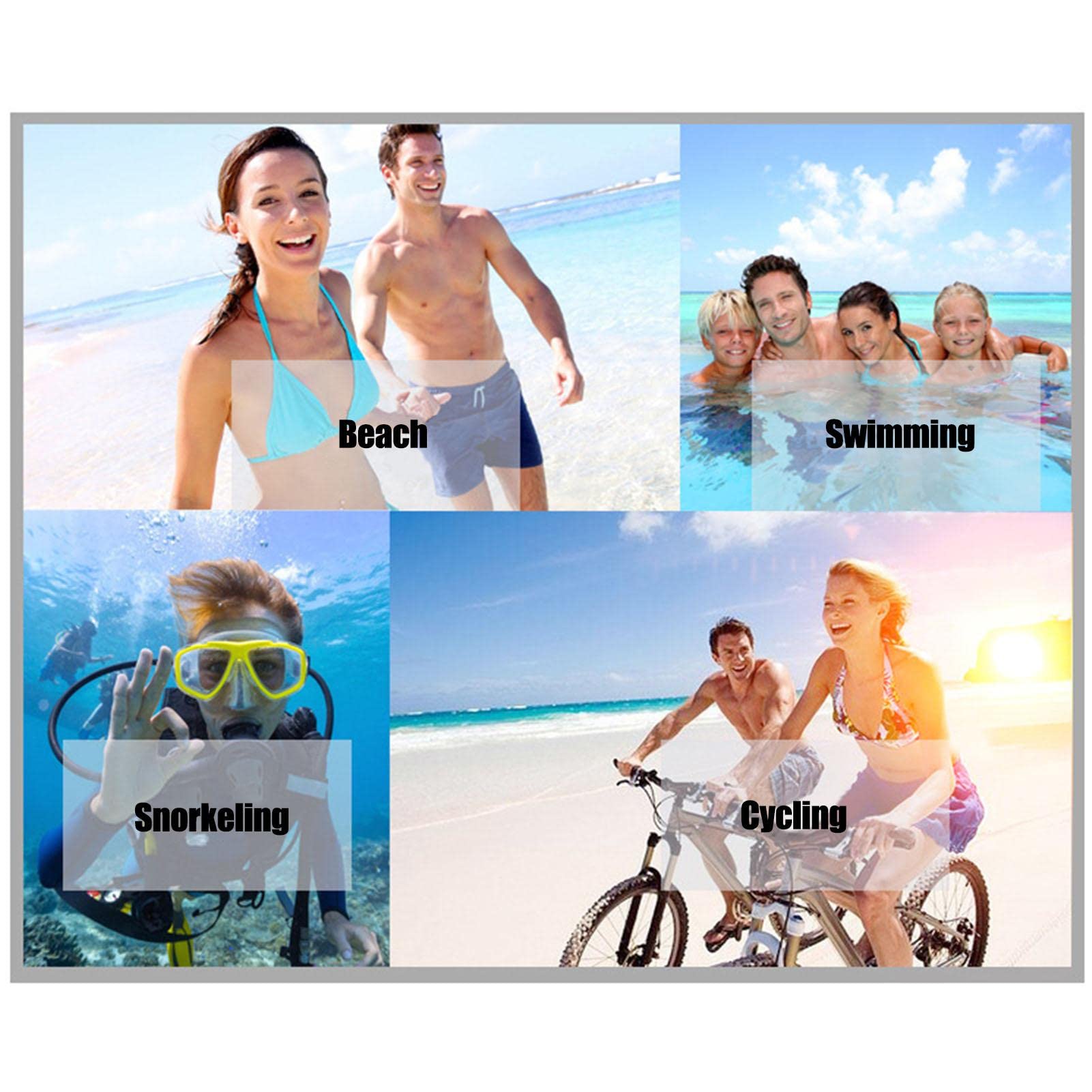 Scarpe Da Acqua Unisex, Calze Per Spiaggia, Piscina E Sport Acquatici, Antiscivolo