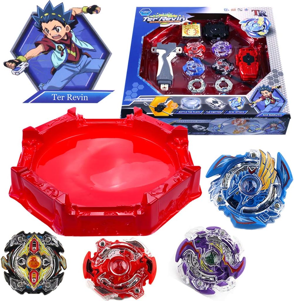 TerRevin Battle Burst Gyro Evolution Star Storm Battle Set and Arena Included