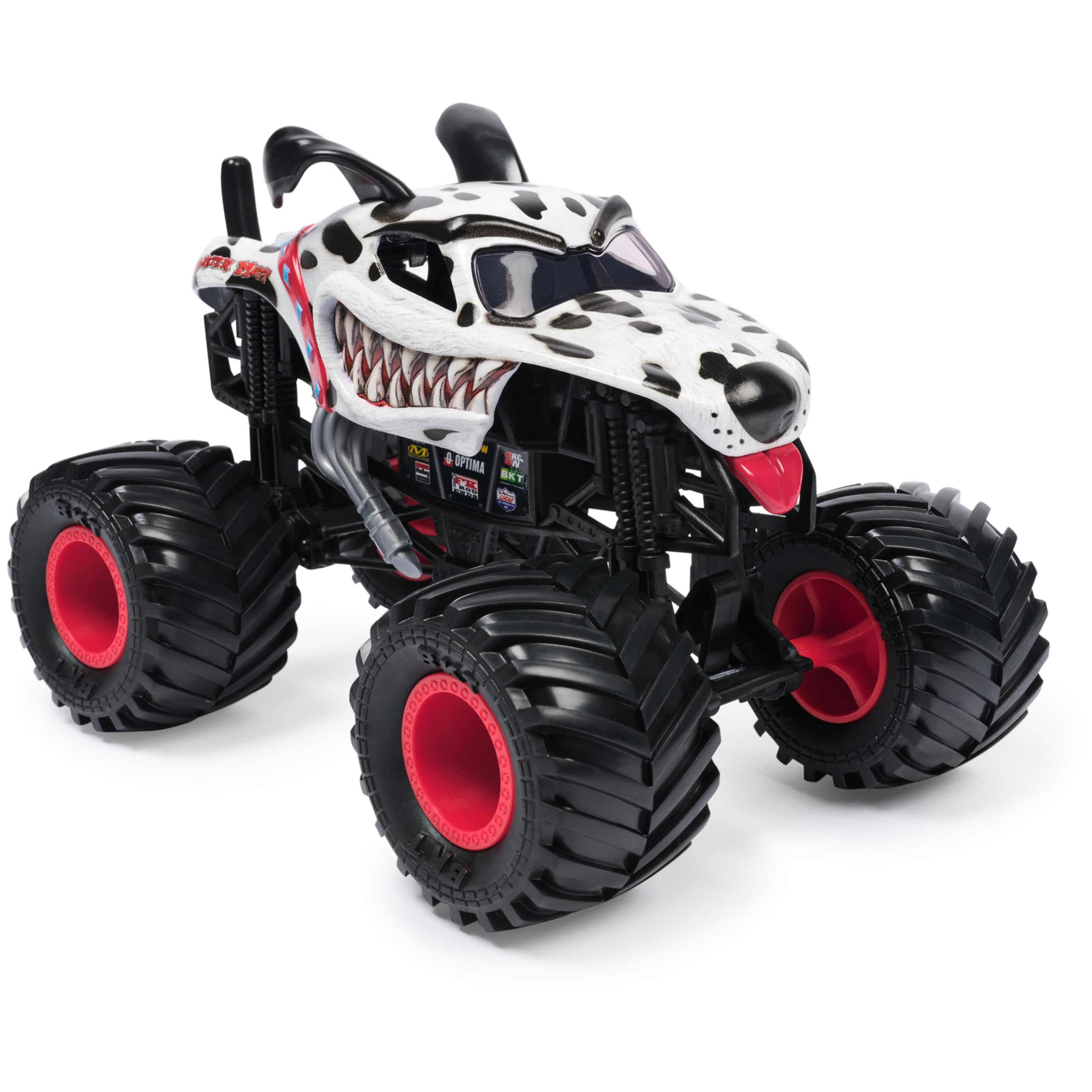 Monster Jam Zabawka samochód ciężarowy 1 do 24 mm dalmatyńczyk M27