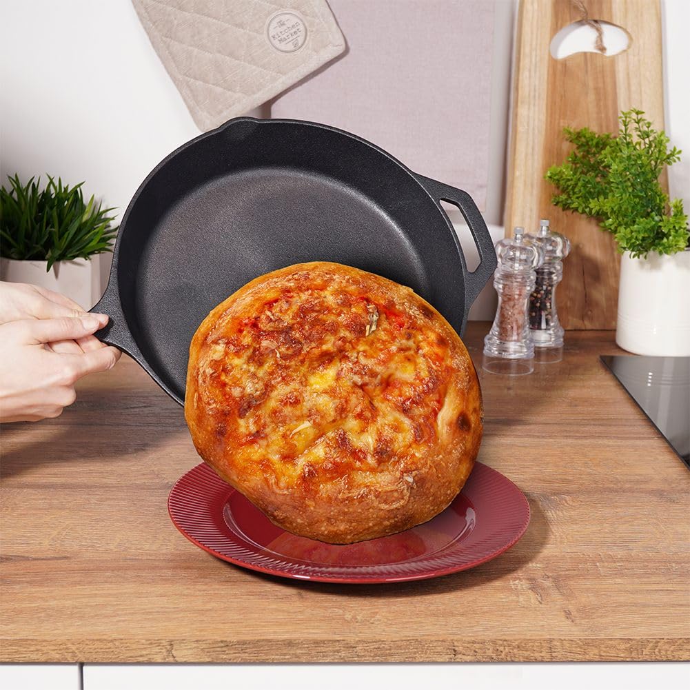 orion group Gusseisenpfanne Bratpfanne Gusseisen Pfanne Cast Iron Pan 30 cm
