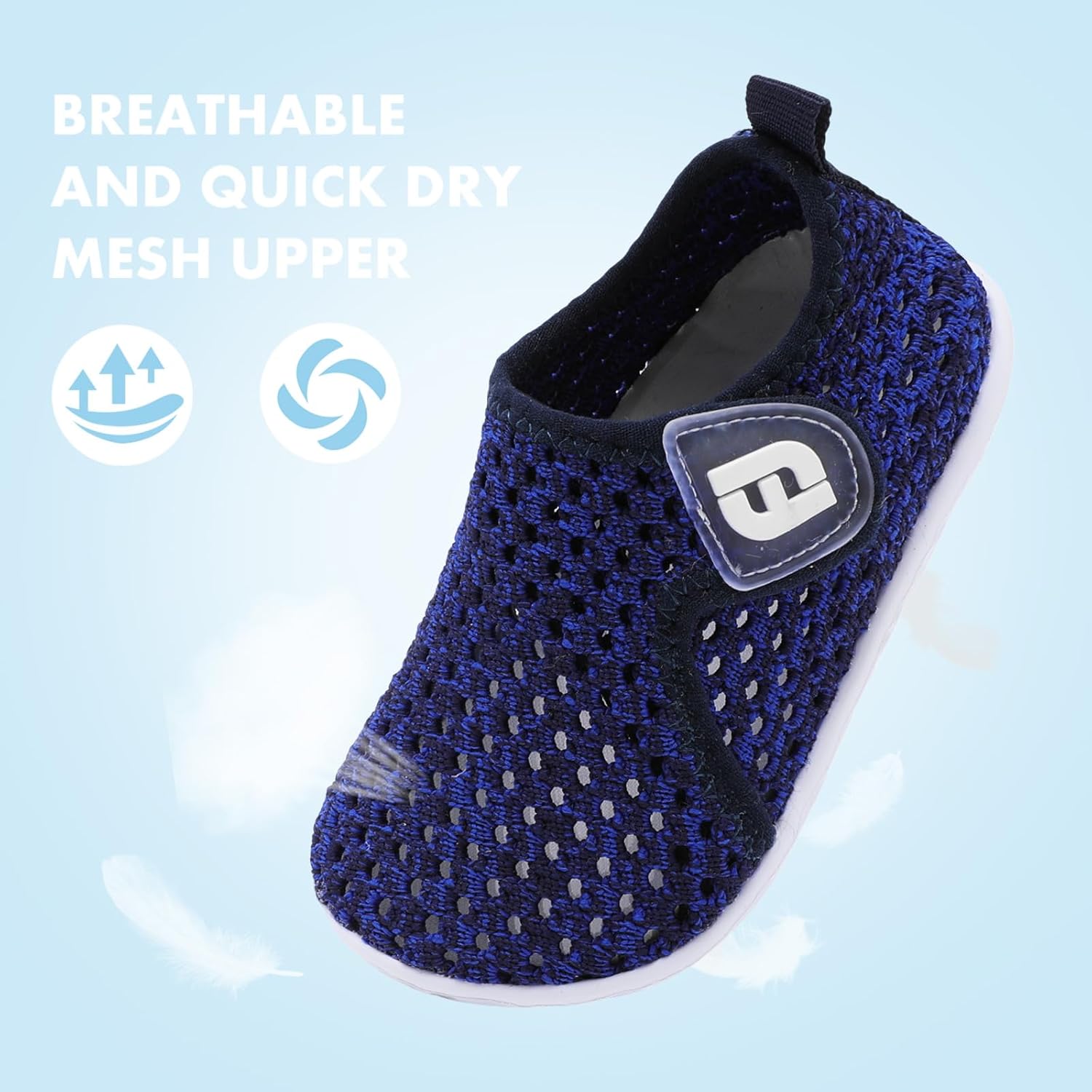 JOINFREE Baby Toddler Water Shoes Boys Girls Sandals Barefoot Kids Breathable Sneakers Shoes for Walking Running - Image 3