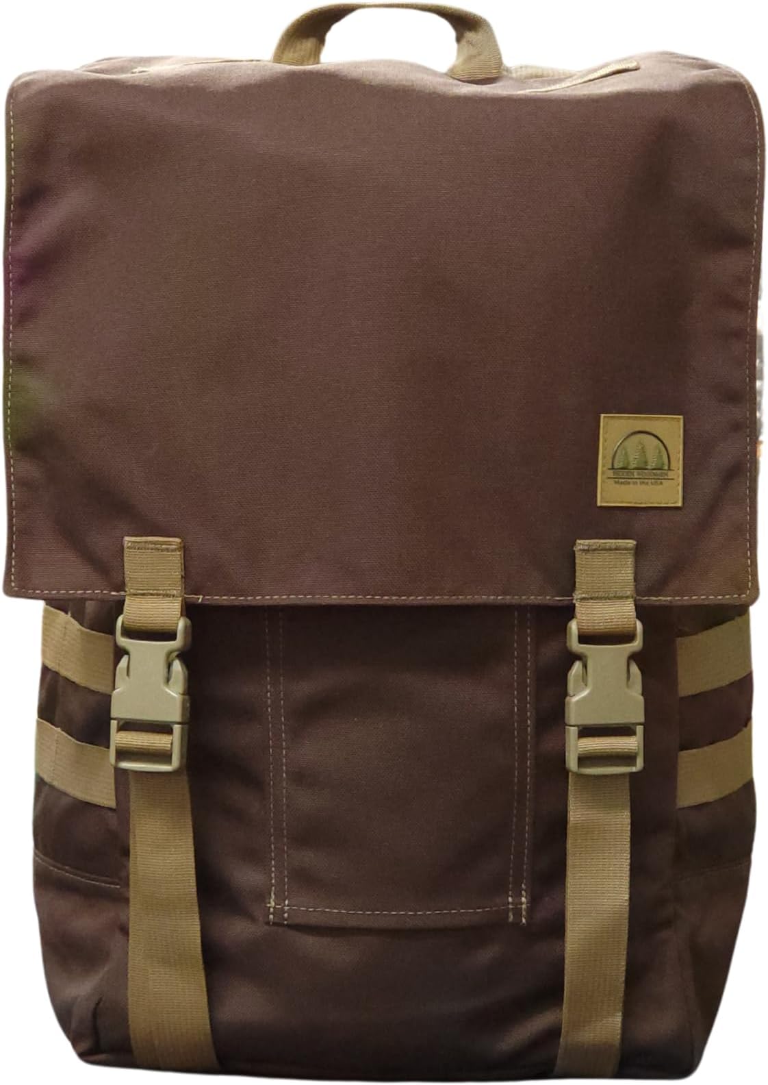 The Hidden Woodsmen 25 Liter Dayruck with Axe Sleeve (Earth Brown)