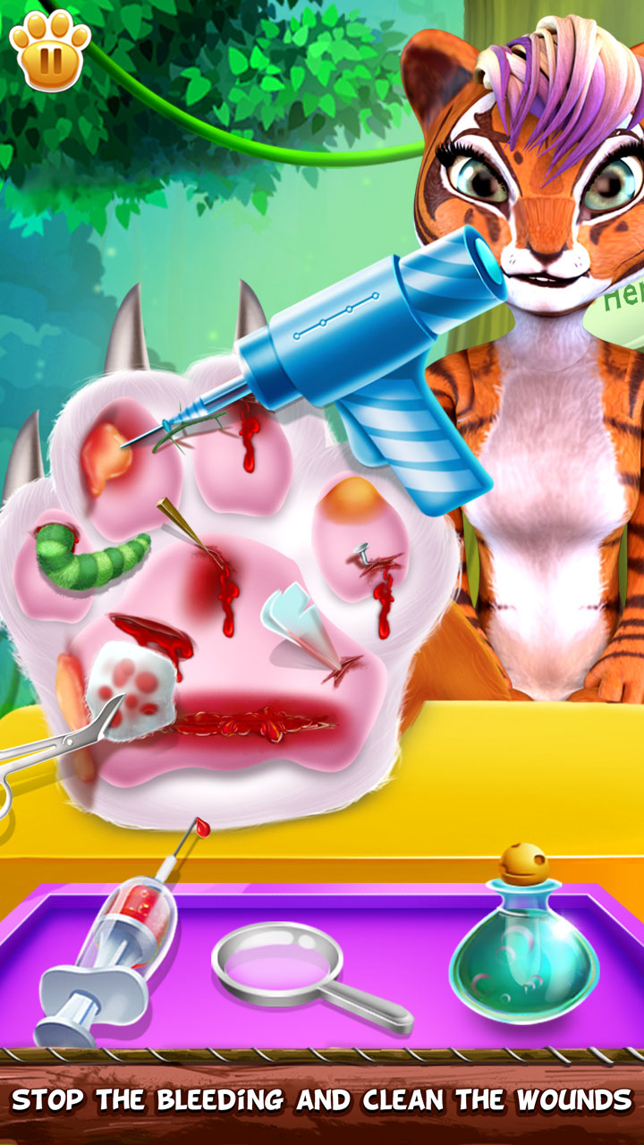 Jungle Animal Surgery Pet Doctor Game App on Amazon Appstore