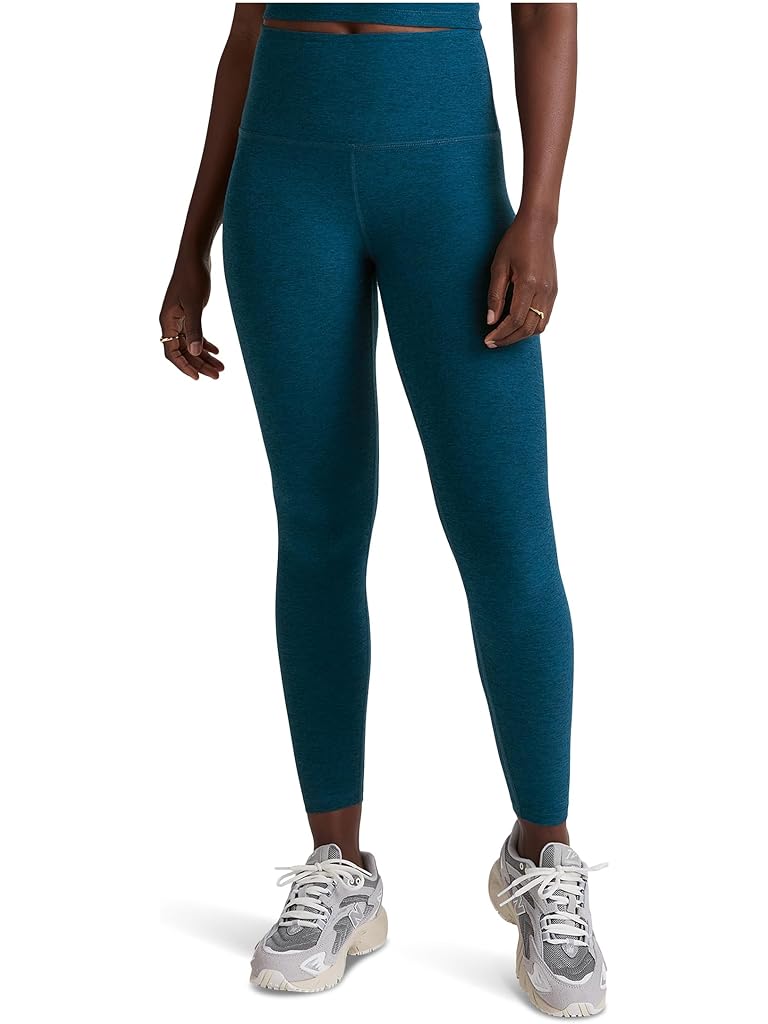 Blue Beyond Yoga Spacedye Caught In The Midi High Waisted Leggings