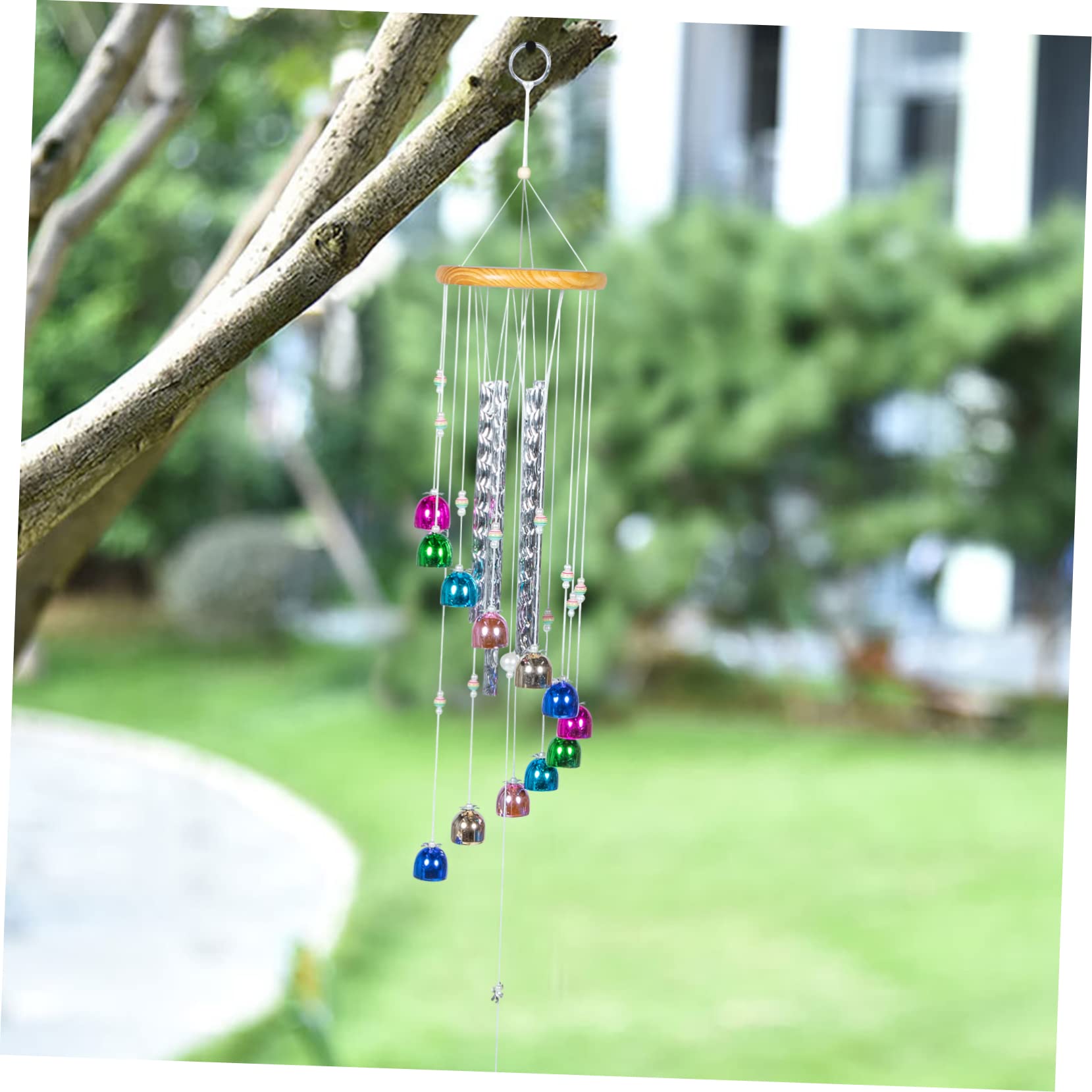 KLINNA Carillon éolien En Verre De Mer - Décoration De Jardin