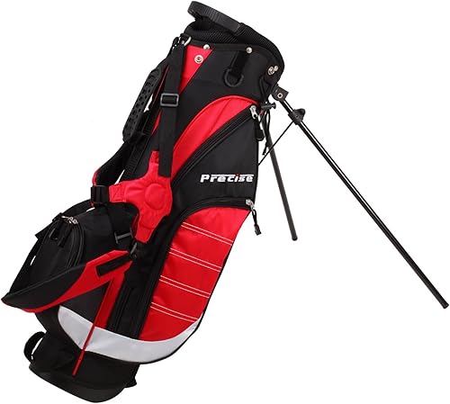 Miniatura 6 de Notable juego de palos de golf junior para diestros de 6 a 8 años (altura de 3'8" a 4'4") El juego incluye conductor (15 pulgadas), madera híbrida