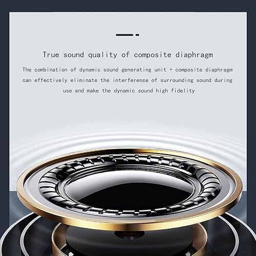 Miniatura 3 de Auriculares inalámbricos Bluetooth Auriculares inalámbricos Bluetooth en el oído Auriculares ligeros Micrófono incorporado Sonido premium inmersivo