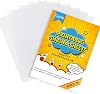 6 Pieces Shrink Paper Sheets, Plastic Printable Sanded Shrink Film for Creating Key Chains, Craft Ornaments Projects for Mother's Day Presents (29.5 x 21 cm)
