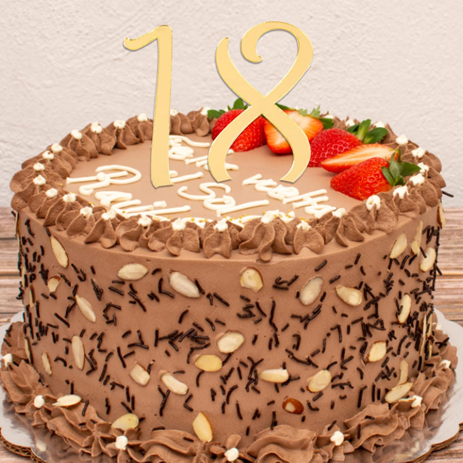 2 Set Di Topper Per Torta Con Numeri 0-9 In Acrilico, Decorazioni Numeriche Per Compleanno, Fai Da Te, 1.3x4.6 Cm, Argento