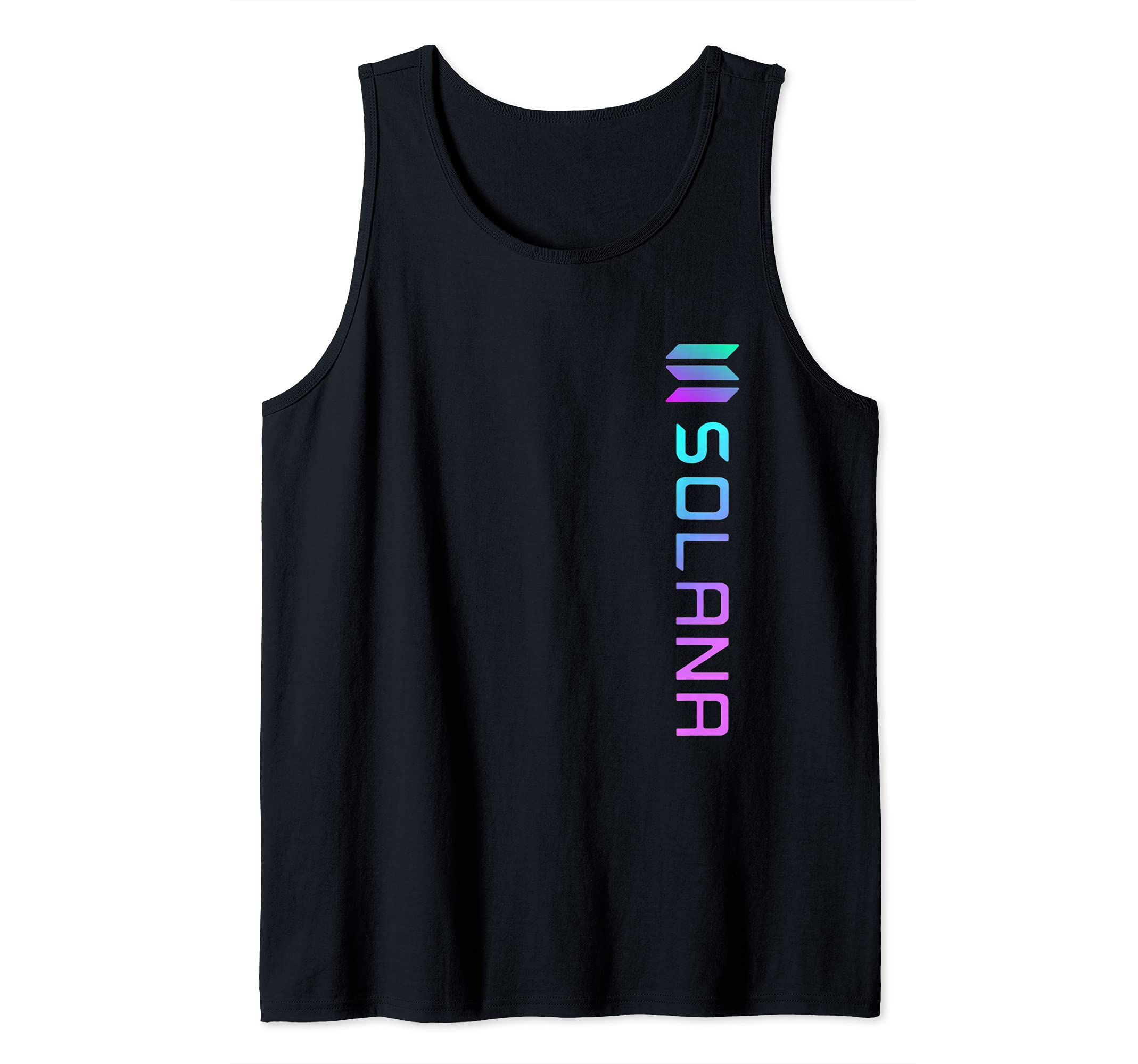 Colorful Solana SOL Logo Crypto Blockchain | Solana SOL Tank Top