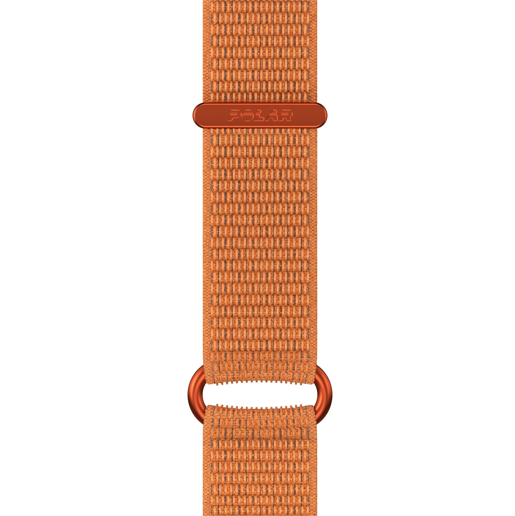 Polar wristband hook&loop, orange, size M/L, 22 mm