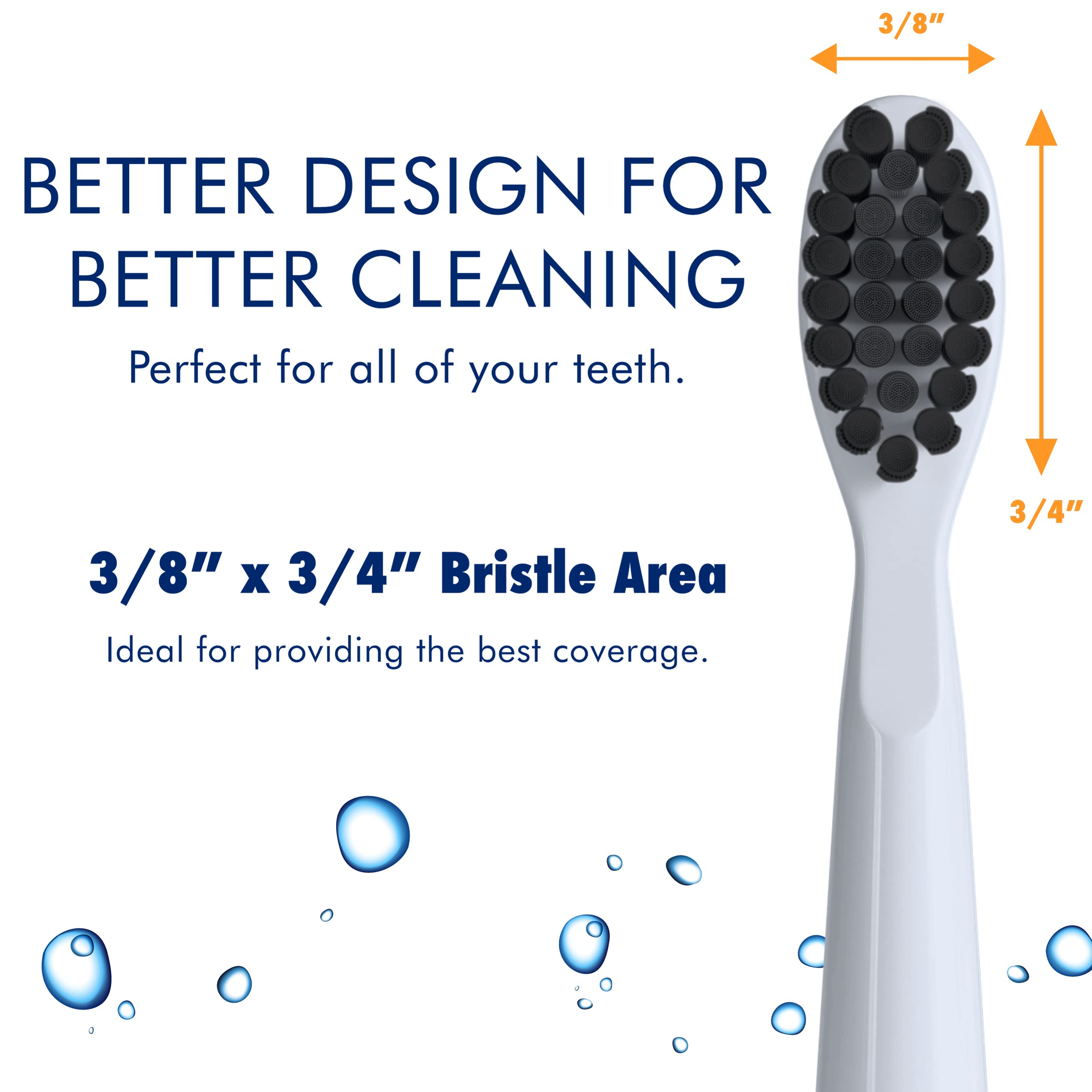 Cabezales de repuesto para cepillo de dientes eléctrico Fairywill, Sonic-FX, SnapWhite – Cabezal de cepillo de dientes de repuesto de cerdas de carbón de nailon suave, compatible con cepillos de