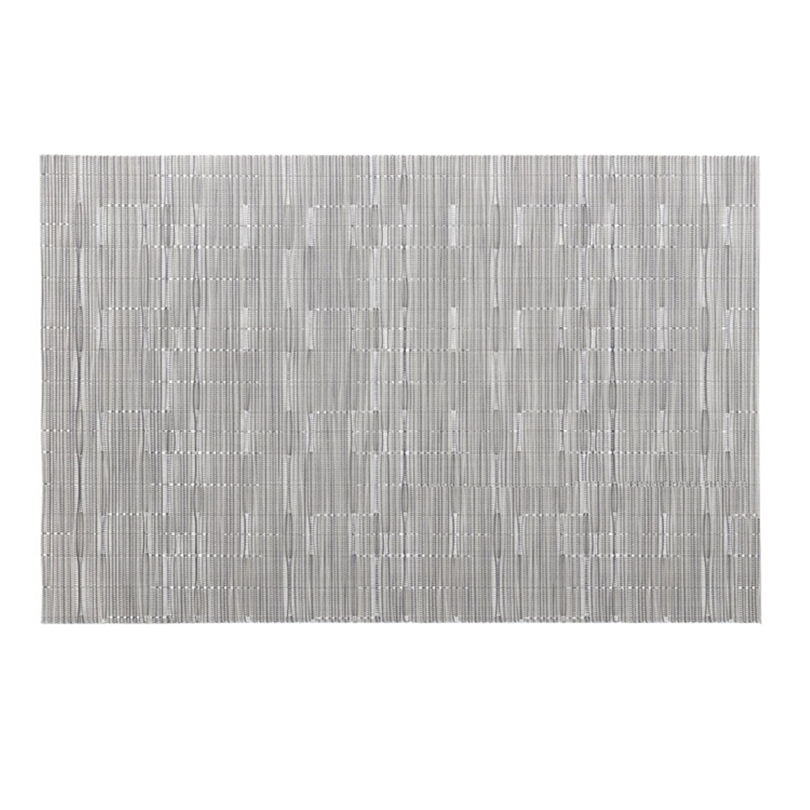 KnSam Juego de 6 manteles individuales de Navidad cuadrados de 30 x 45 cm, 70 % vinilo y 30 % poliéster, manteles individuales lavables de estilo europeo a rayas, manteles individuales para salón,