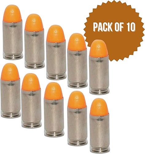Miniatura 5 de ST Action Pro - Paquete de 10 pistolas automáticas inertes .45 ACP para entrenamiento de seguridad, cartucho de entrenamiento de seguridad, munición