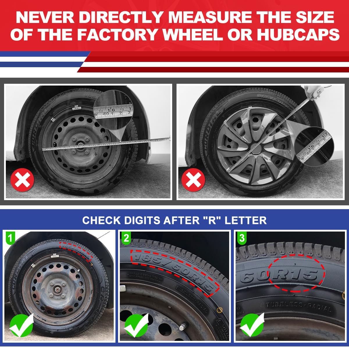 16” Hubcaps for 2016-2026 Honda Civic Sedan Steel Wheels - Set of 4, Snap-on Design, Silver&Black Lacquer Wheel Rim Covers, ABS&PC Material, 16-Inch Silver&Black Lacquer 4-Pack