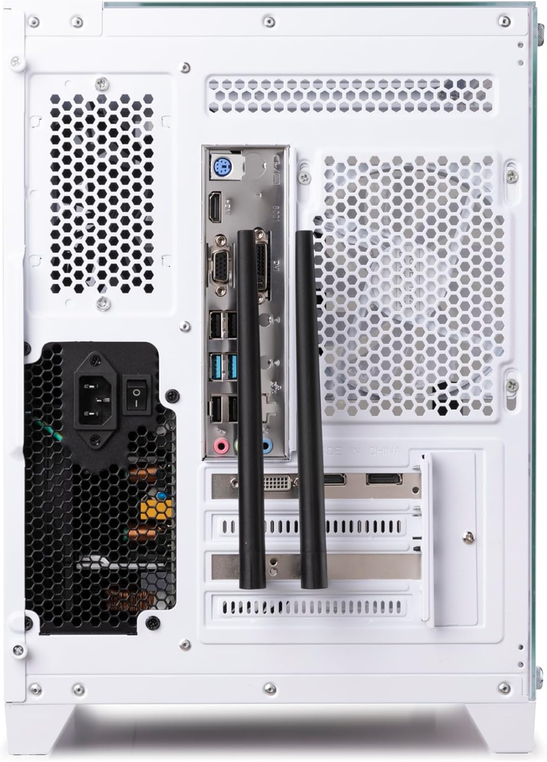 Gaming PC Desktop Computer,Intel Core i7 Desktop,Operating at A Frequency of 3.4GHz,GTX1660Super Graphics Card with 6GB GDDR6 Video Memory,16GB RAM, 1TB NVME SSD,WiFi 5.0,RGB Fan x4,White