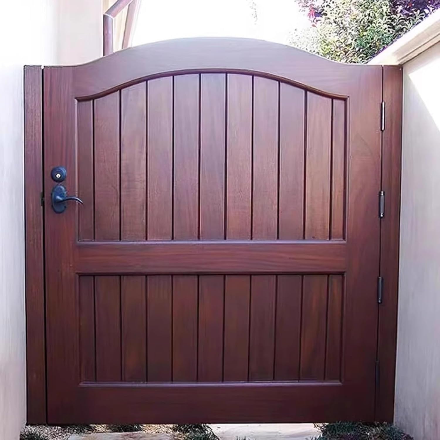 Porte de café, portes battantes en bois, porte de cowboy à persiennes, porte demi-taille avec charnières à pivot par gravité, porte de majordome de salon (Size : 60x90CM/23.6x35.4IN)