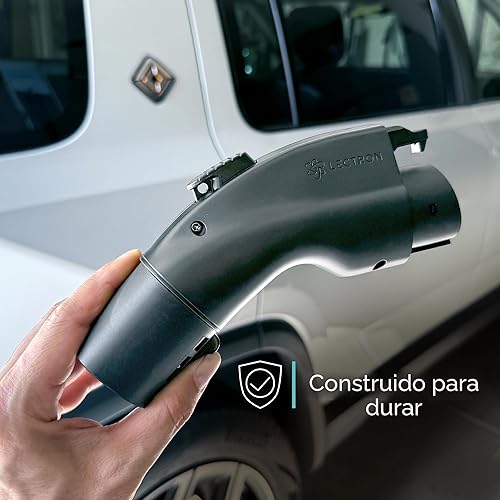 Miniatura 5 de Lectron Adaptador de carga Tesla a J1772 EV – Convertidor NACS, 48 Amp y 250V, compatible con conectores Tesla de alta potencia, cargadores