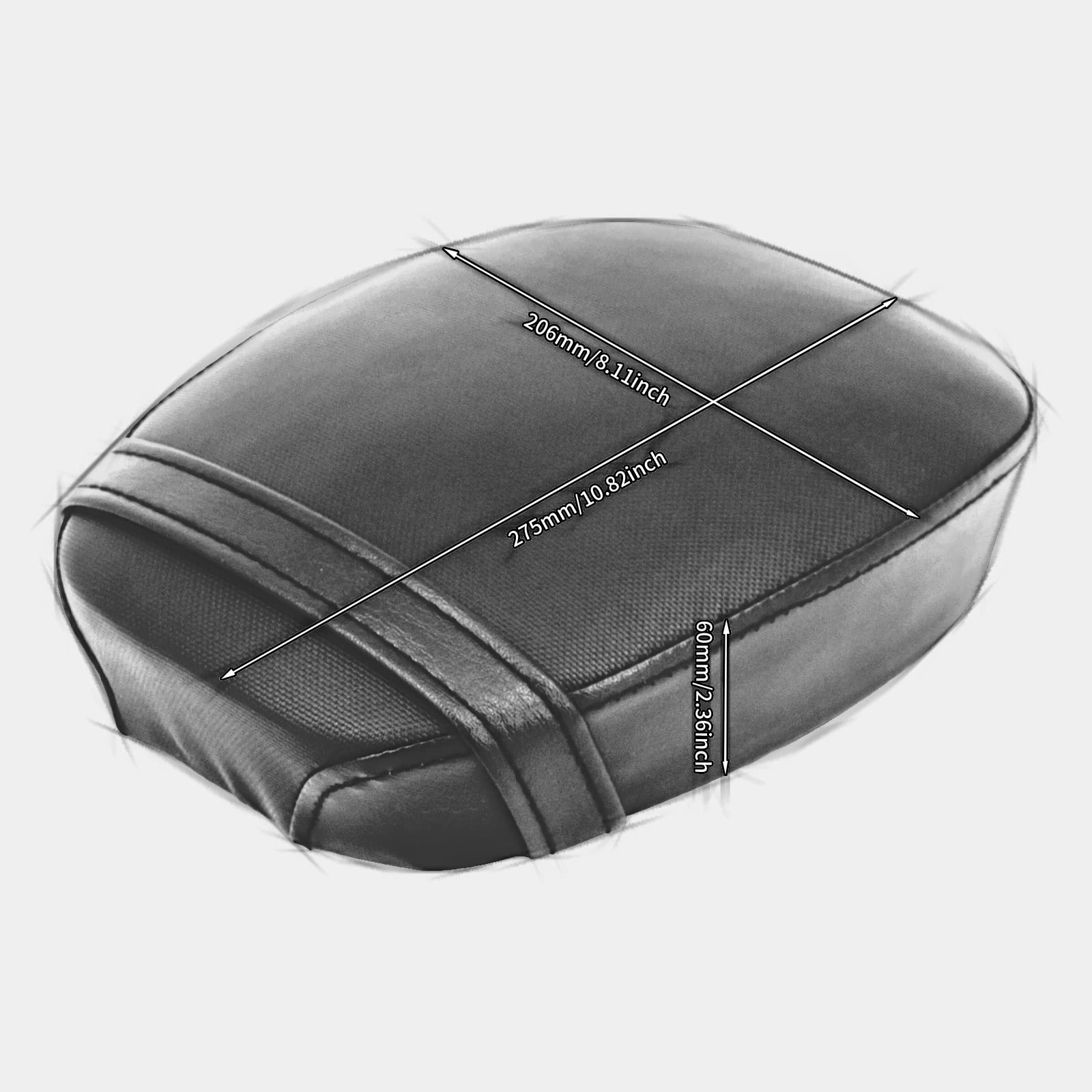Siège passager arrière pour motos Compatible avec Harley Sportster XL1200X XL1200V Iron 883 2016-2023