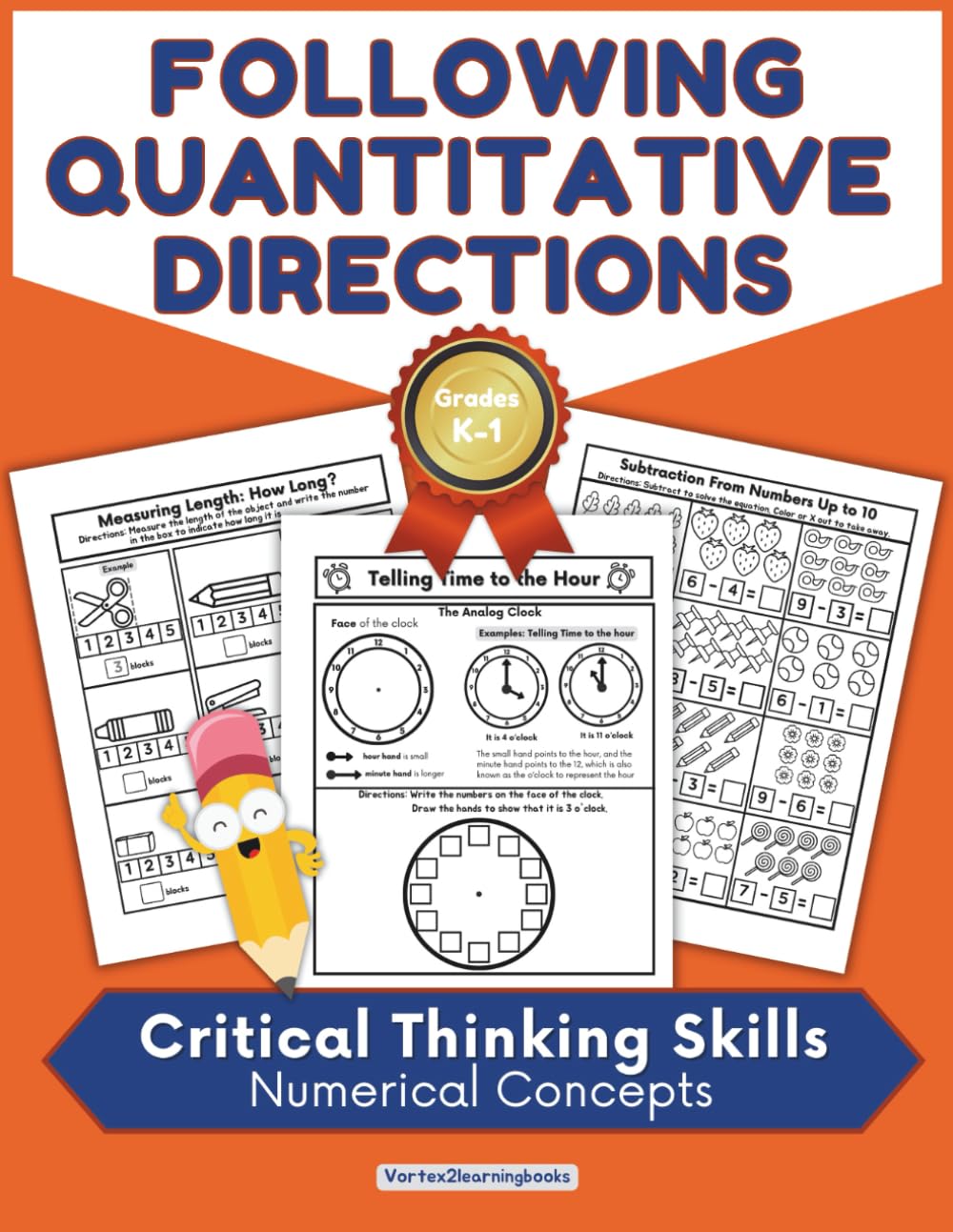 Following Quantitative Directions Workbook: Critical Thinking Skills: Numerical Concepts (Following Directions Workbooks)