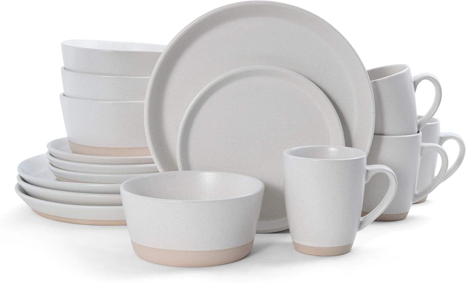 Pfaltzgraff Hudson 16-Piece Dinnerware Set, Beige