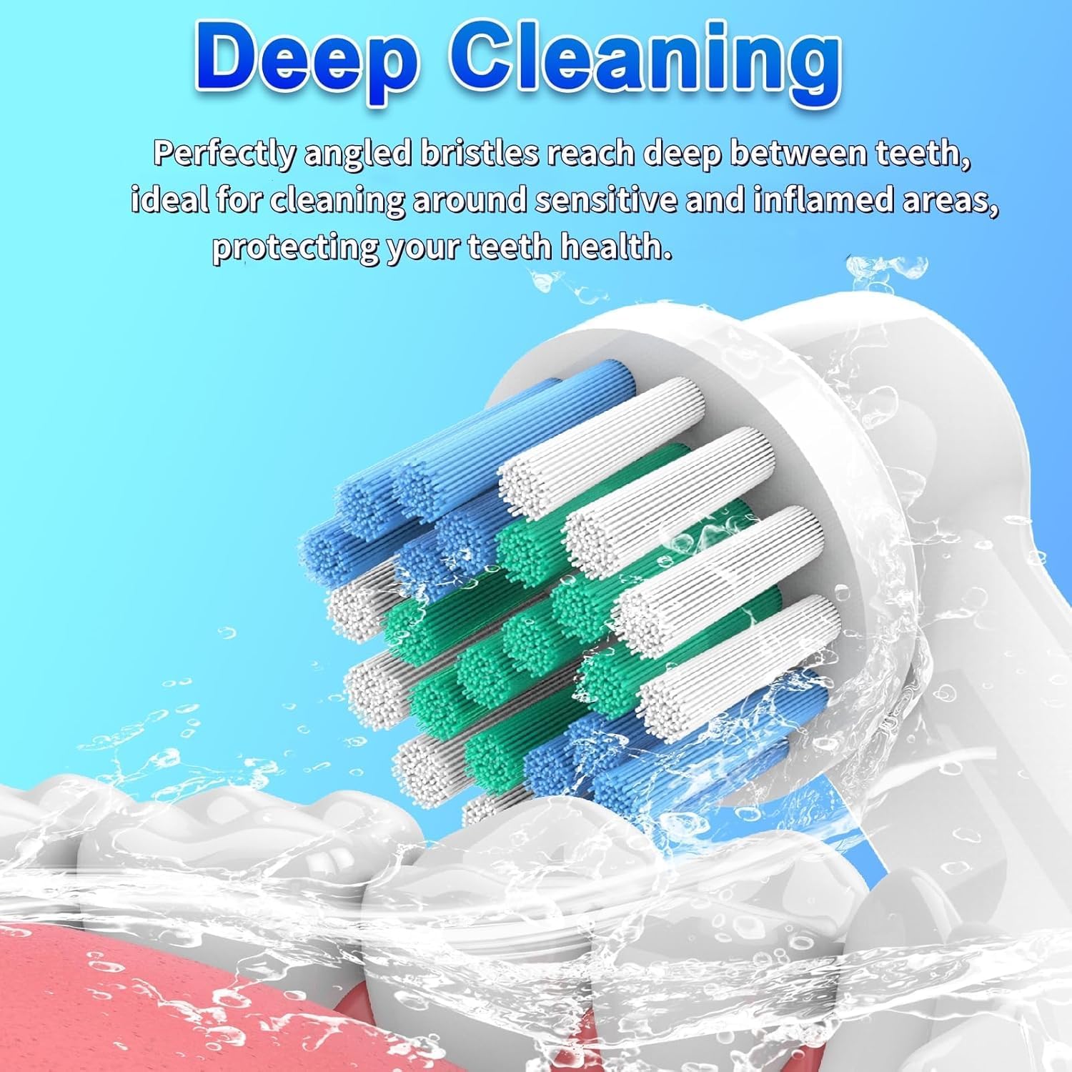 Replacement Toothbrush Heads patible with Oral B , Profal