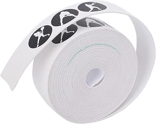 OUKENS Tennis Racket Head AntiScratch Tape, Racket Head Frame Guard PU Protective Sticker,Guard Head Protection Tape, Racquet Head Protection Tape