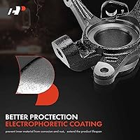 Vista 6 de A-Premium Manguito de dirección de suspensión delantera compatible con Chevrolet Aveo 2004-2011, Aveo5 2007-2011 y Pontiac G3 2009-2010, lado