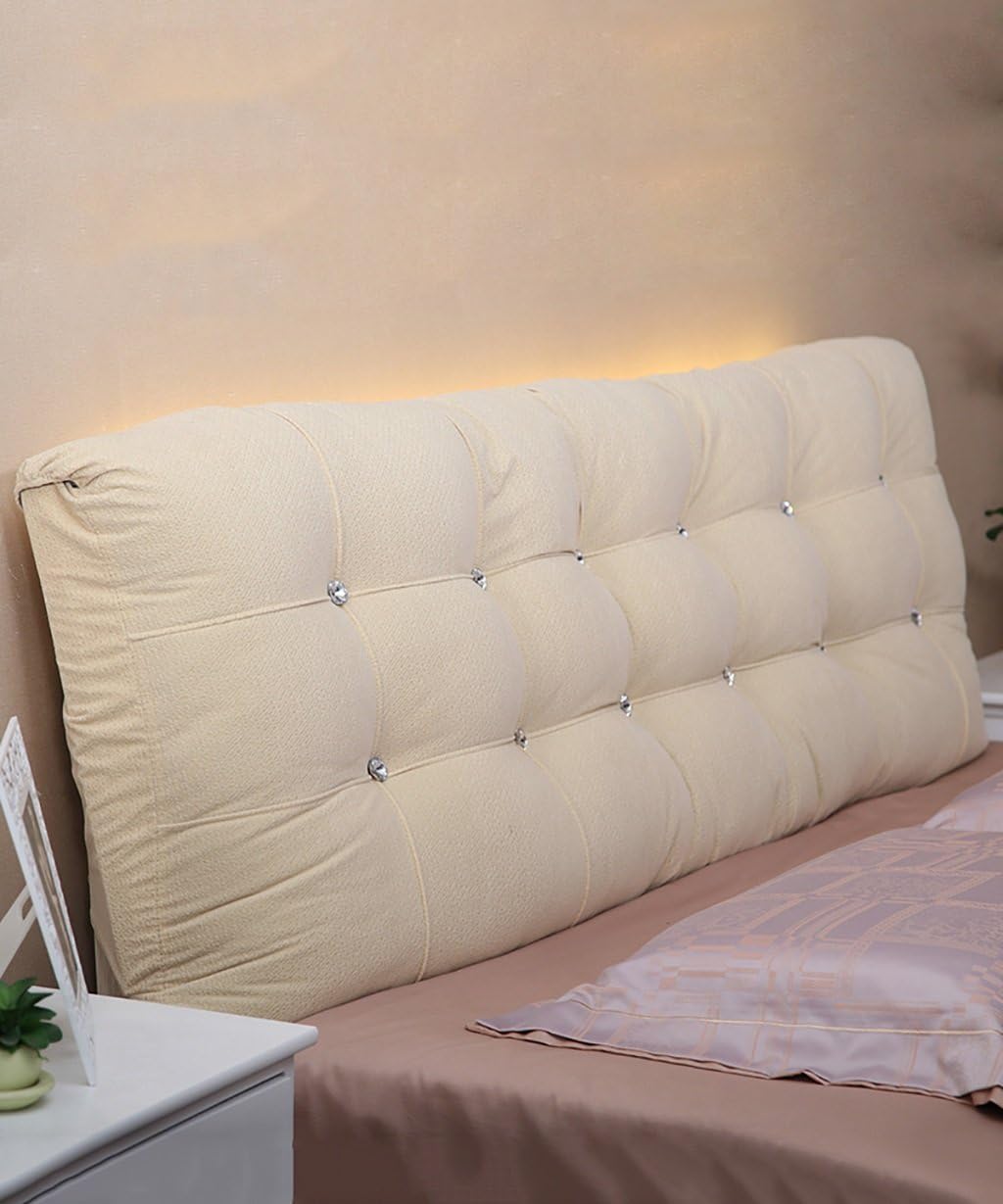LIANGJUN Cotton Bed Support Cushions Bedside Soft Bag