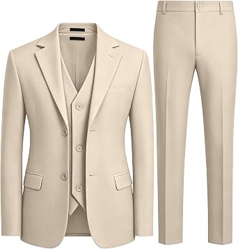 Boys Formal Suits 3 Piece Ring Bearer Outfit Suits for Kids