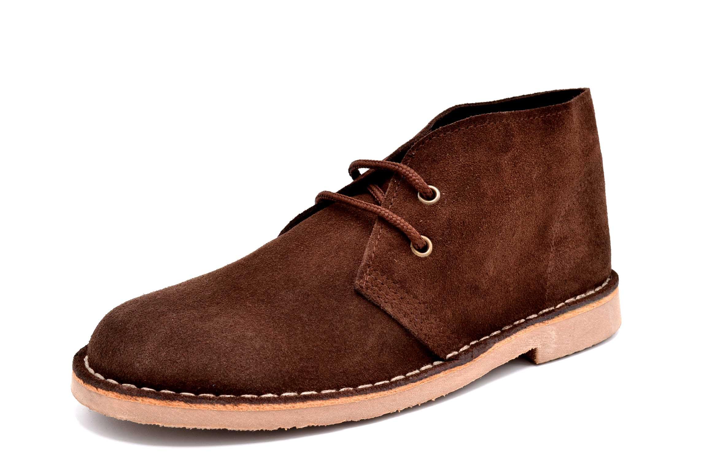 Botas Safari de Piel Serraje para Hombre y Mujer - Pisamierdas/Pisacacas/Pisamonas Clásicas - Suela Antideslizante, Hechas en España