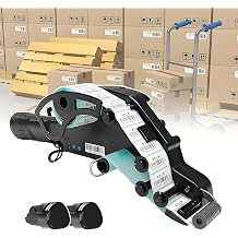 Manual Label Applicator for Flat & Round Bottles, Portable Handheld Barcode Sticker Machine for Retail, Warehouse 40mm