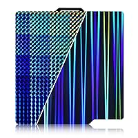 Vista 13 de Placa IdeaFormer PEI texturizada y PEO lisa en diamante para Bambu Lab X1 X1C X1E P1P P1S A1, placa de construcción de doble cara texturizada PEI