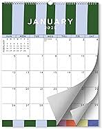 S&O Palm Beach Wall Calendar From July 2025-Dec 2026 - Tear-Off Monthly