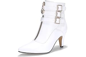 Relive the 80s Vibes with Pointed Toe Ankle Booties